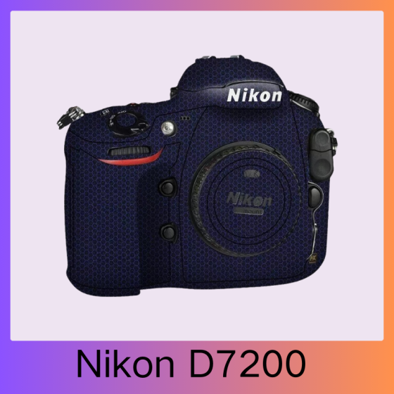 Corpo da Nikon D7200  - Pele câmera, adesivo câmera - com alta resistência a arranhões, à prova d'água e com design elegante.